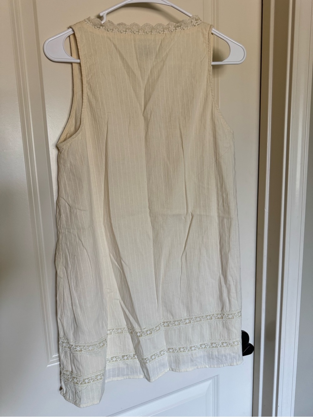 Princess Polly Cream Lace-Trim Sundress - Picture 5 of 5